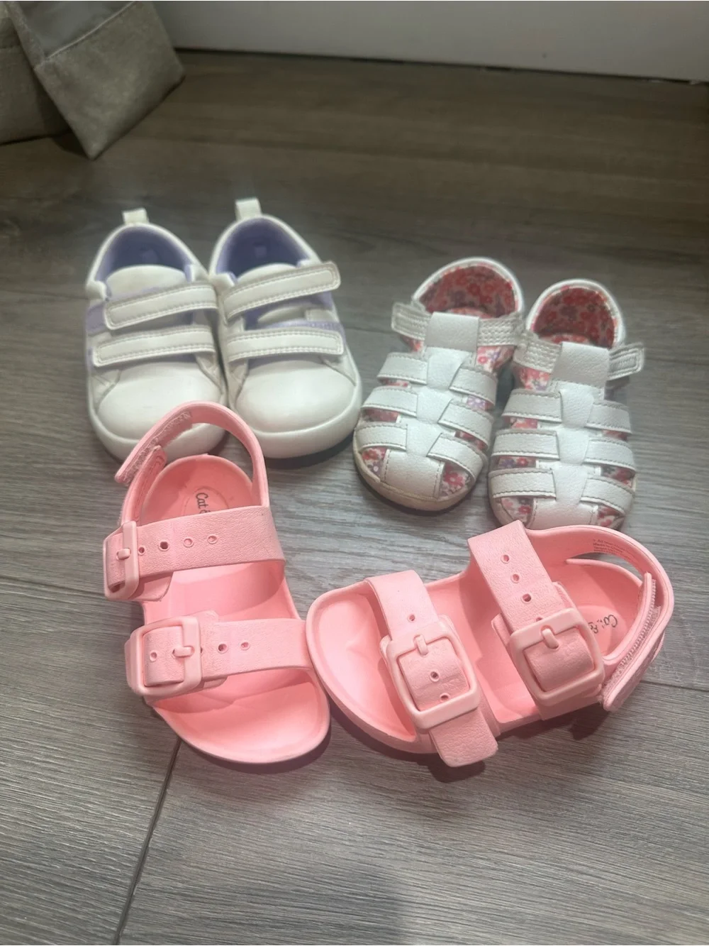 Cat & Jack & Wonder Nation Toddler Girl Bundle Shoes. Comfortable everyday wear!